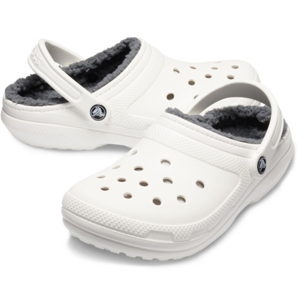 Crocs Adult Classic Fuzz-Lined Clogs